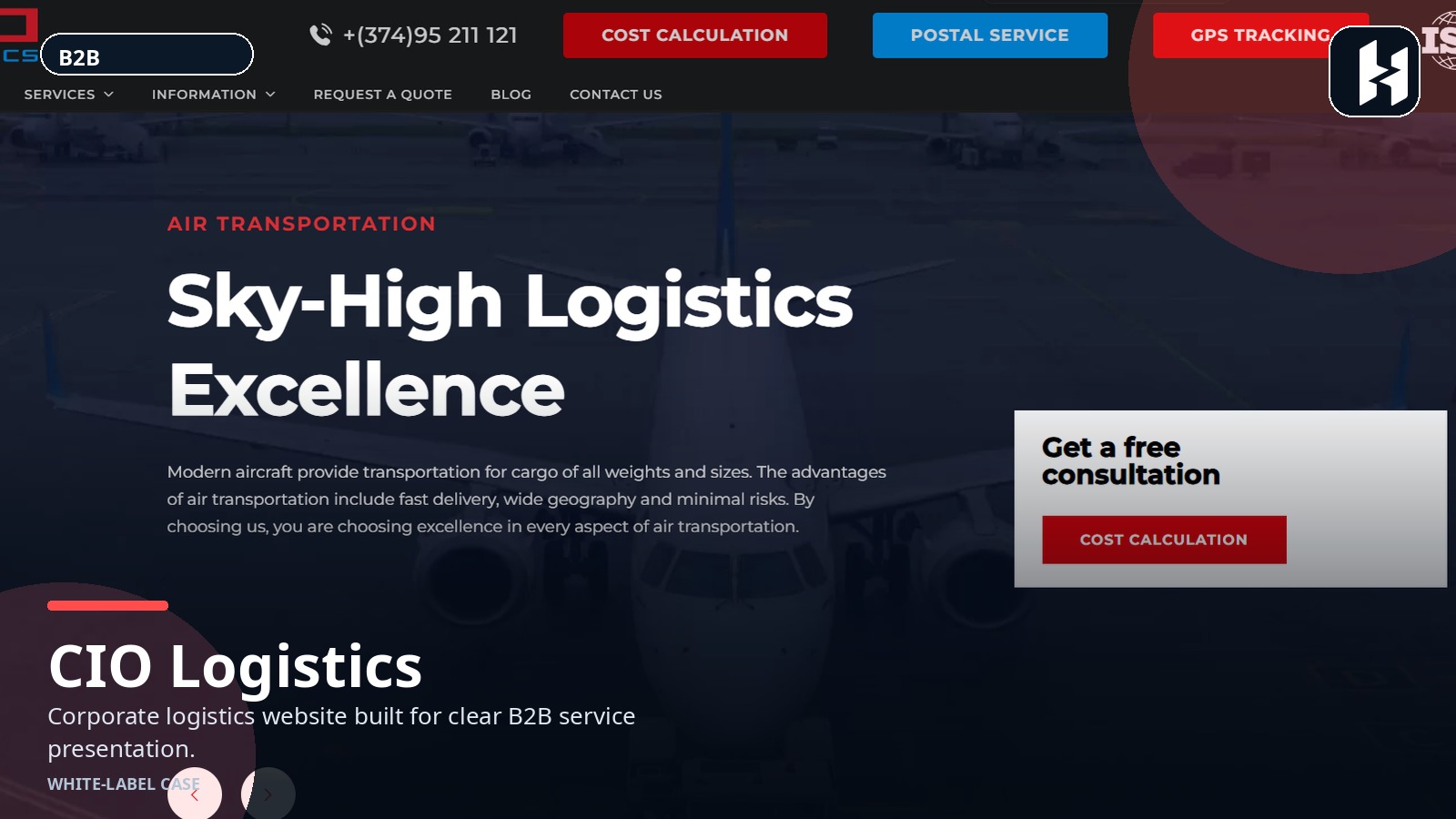 CIO Logistics project preview