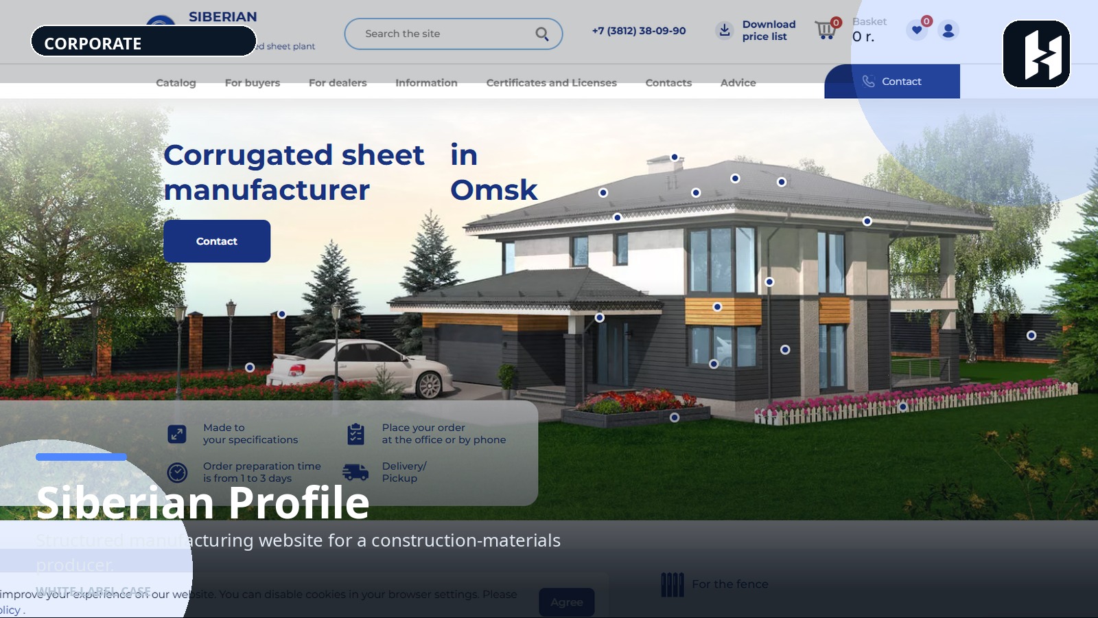 Siberian Profile project preview