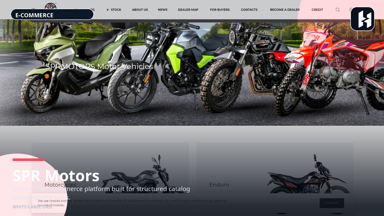 SPR Motors project preview